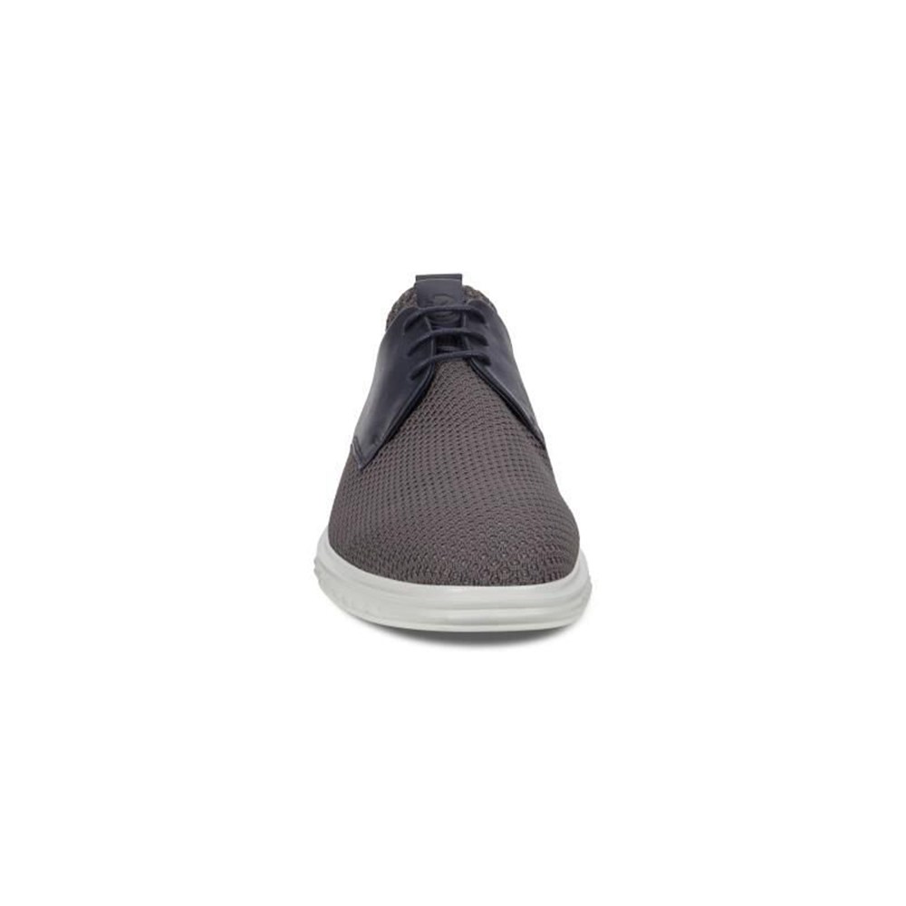 ECCO Mens Sneakers Dark Grey/Blue - St.1 Hybrid Lite - ZDQ-689572